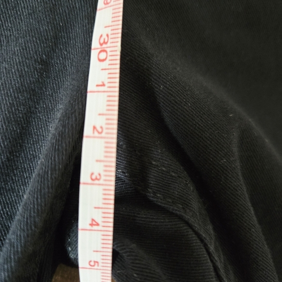 Urban Outfitters Women Black High Rise Button Front Paperbag Waist Pant Size S - Picture 9 of 14